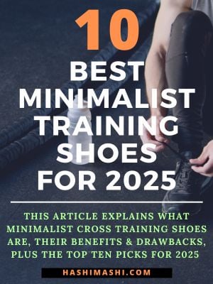 Man lacing up his minimalist training shoes with a dark background of dusk Featured Image for the Best Minimalist Training Shoes for 2025 - HashiMashi.com