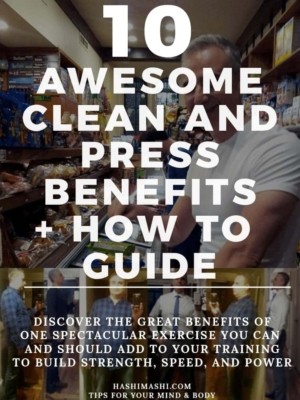 Clean and Press Exercise Benefits + How-To Guide - Image Credit HashiMashi.com