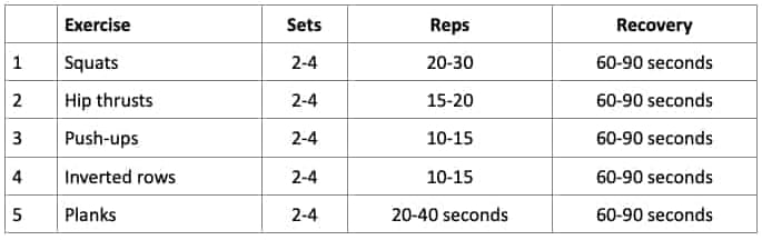 At-Home Calisthenics Workout for Beginners