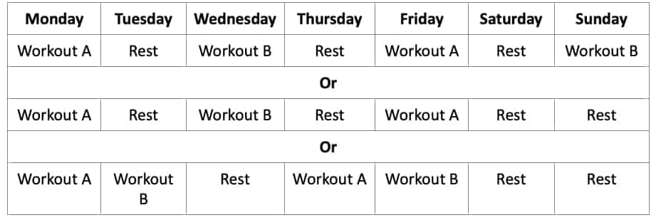 calisthenics work out plan