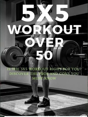 Man deadlifting a barbell in a gym, illustrating the importance of understanding the pros and cons of the 5x5 workout program before starting it over age 50.