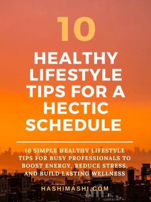 Healthy lifestyle tips for a Hectic Schedule showing one of the busiest places in the World - the New York City Skyline